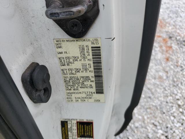 2015 NISSAN FRONTIER S - 1N6AD0CU1FN757764