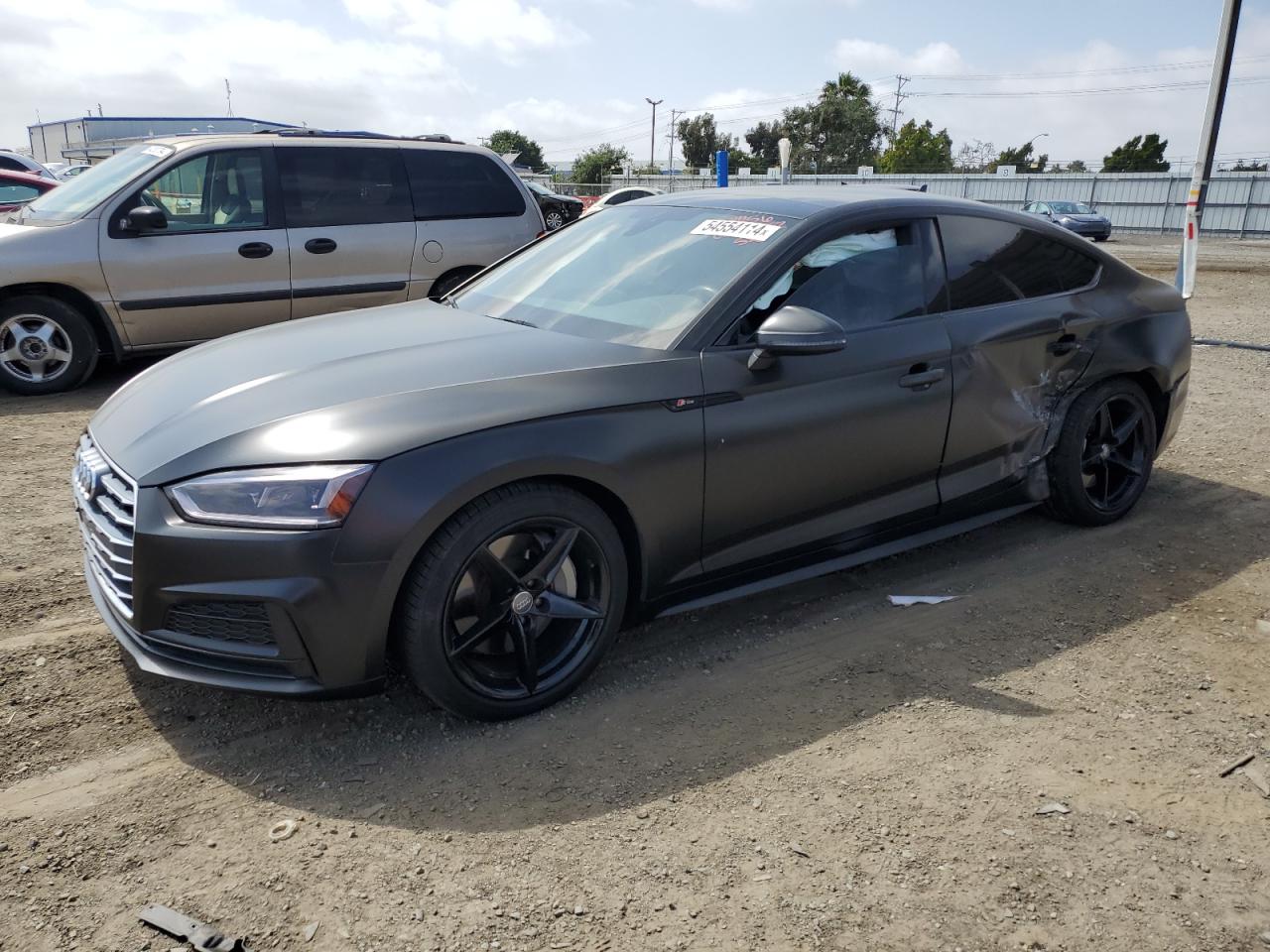 WAUDNCF50KA090803 2019 Audi A5 Premium S Line