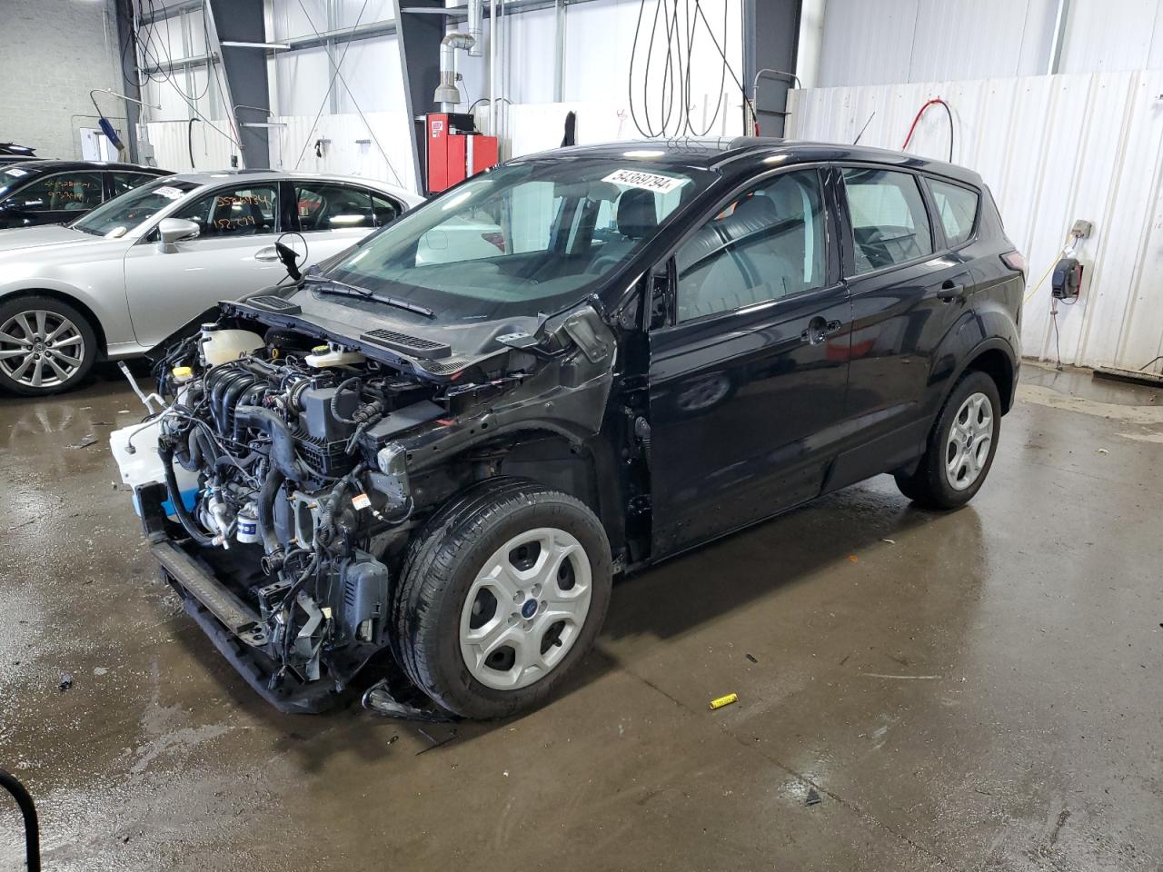 2018 Ford Escape S vin: 1FMCU0F78JUC08235