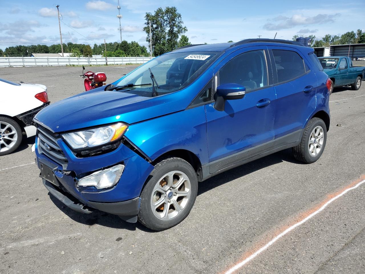 MAJ6S3GL9MC423966 2021 Ford Ecosport Se