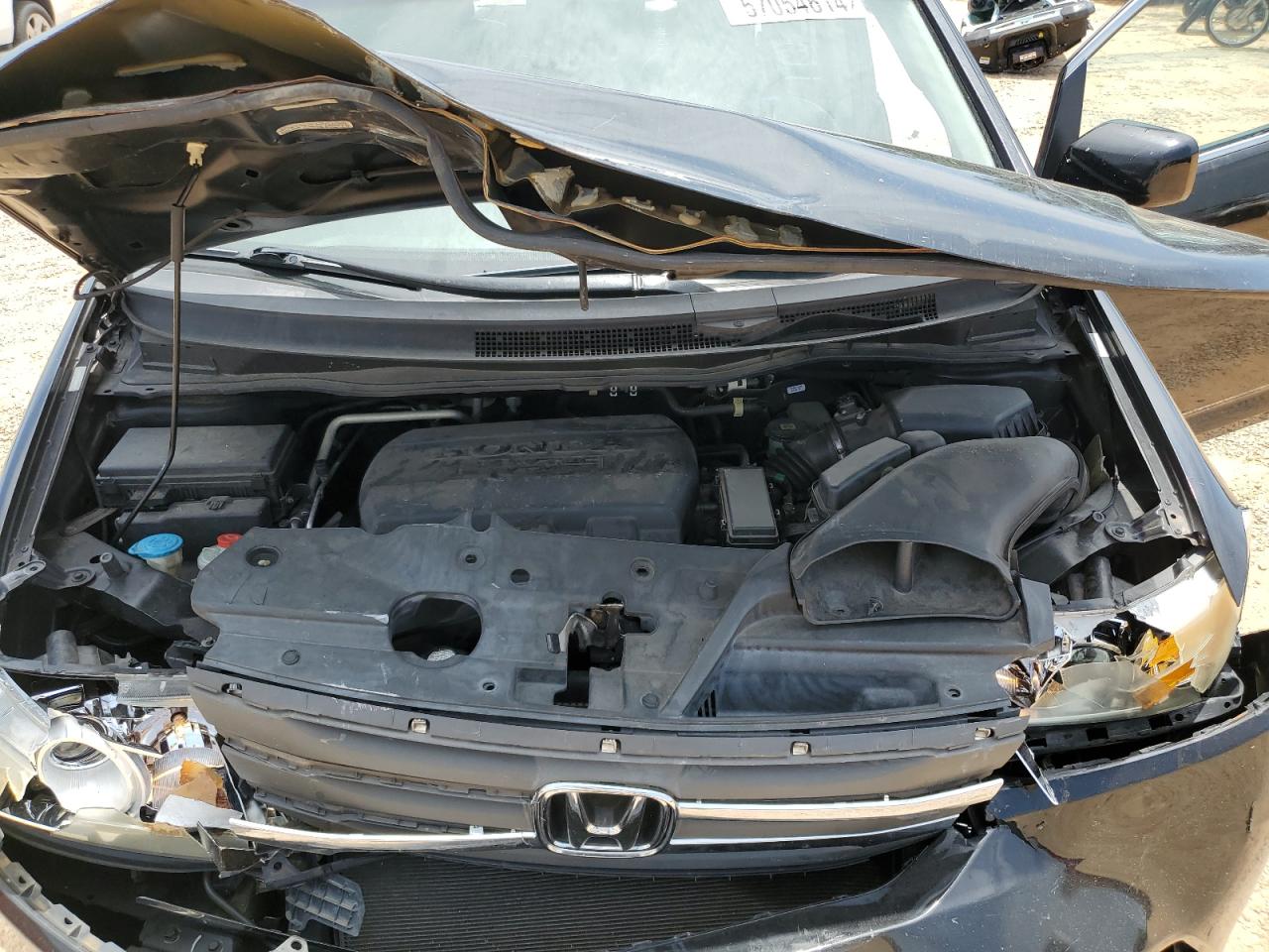 5FNRL5H64CB070840 2012 Honda Odyssey Exl