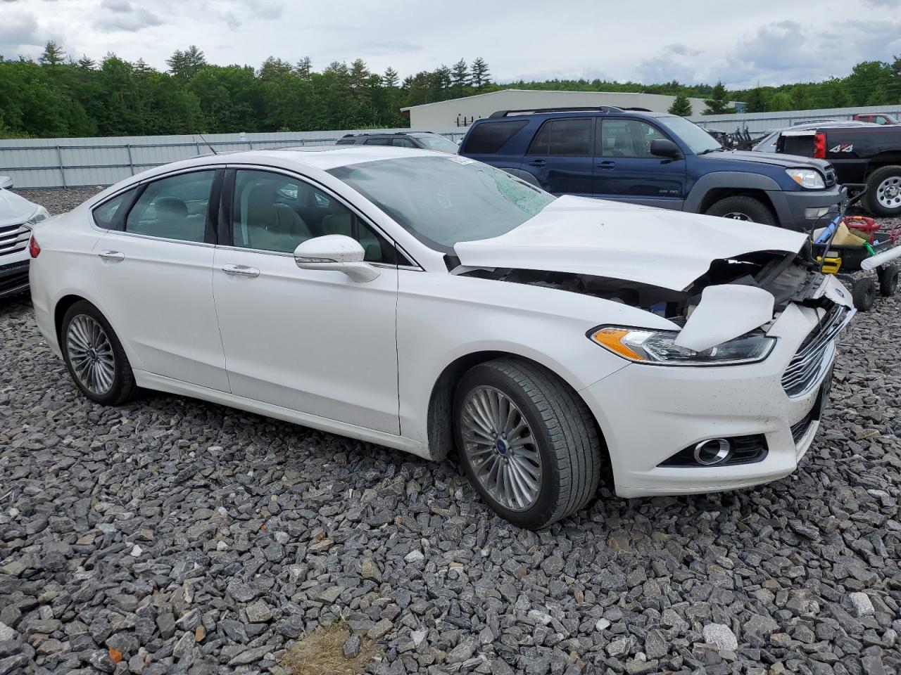 2016 Ford Fusion Titanium vin: 3FA6P0K90GR392401