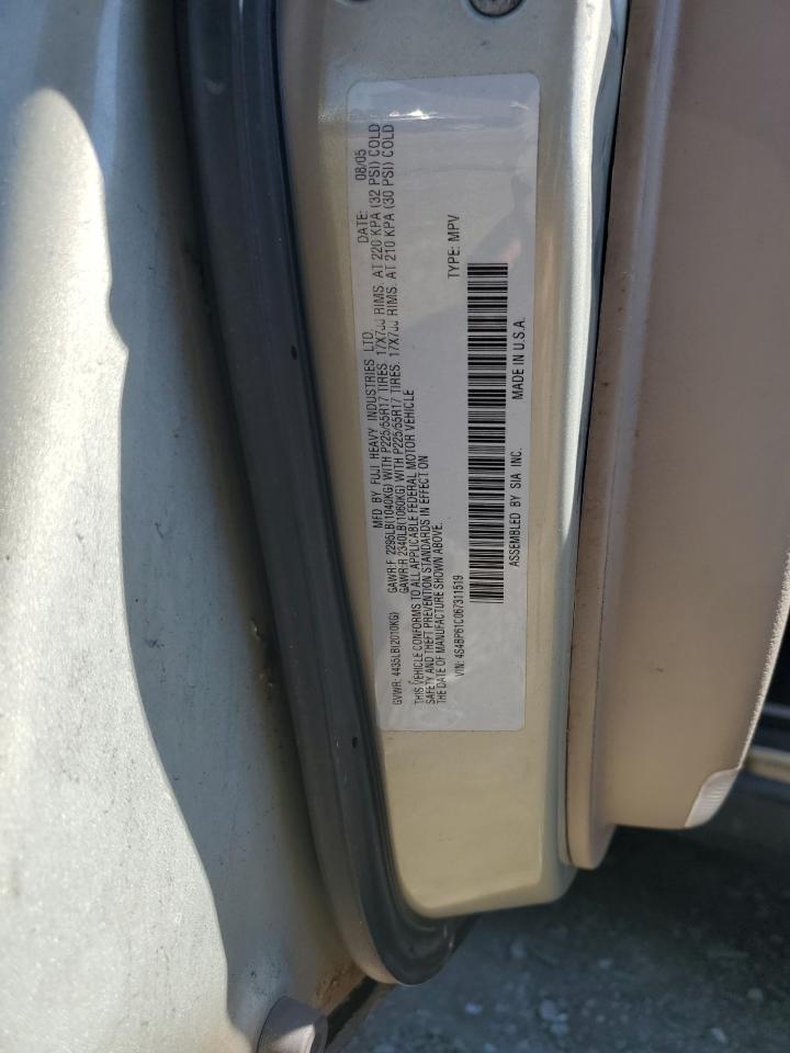 4S4BP61C067311519 2006 Subaru Legacy Outback 2.5I