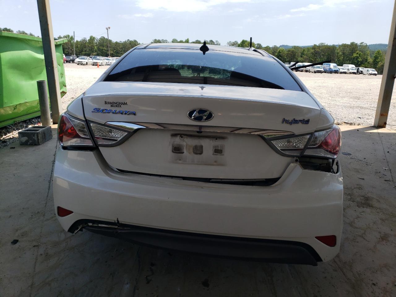 KMHEC4A41CA054343 2012 Hyundai Sonata Hybrid