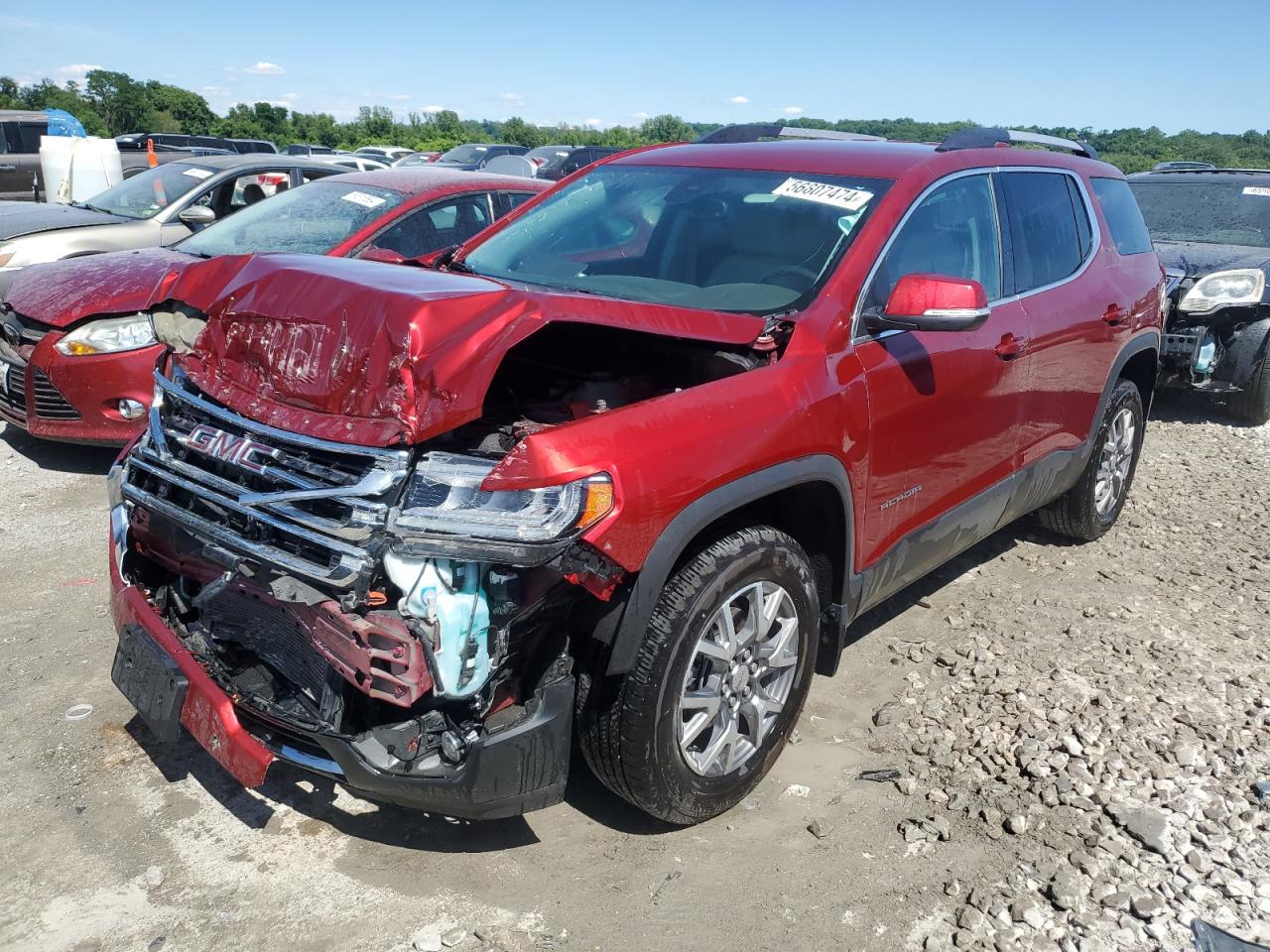 2021 GMC Acadia Slt vin: 1GKKNMLS7MZ198421