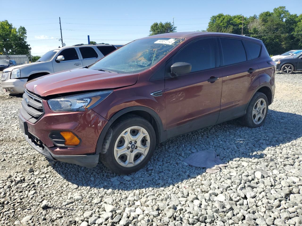 2018 Ford Escape S vin: 1FMCU0F75JUC79005