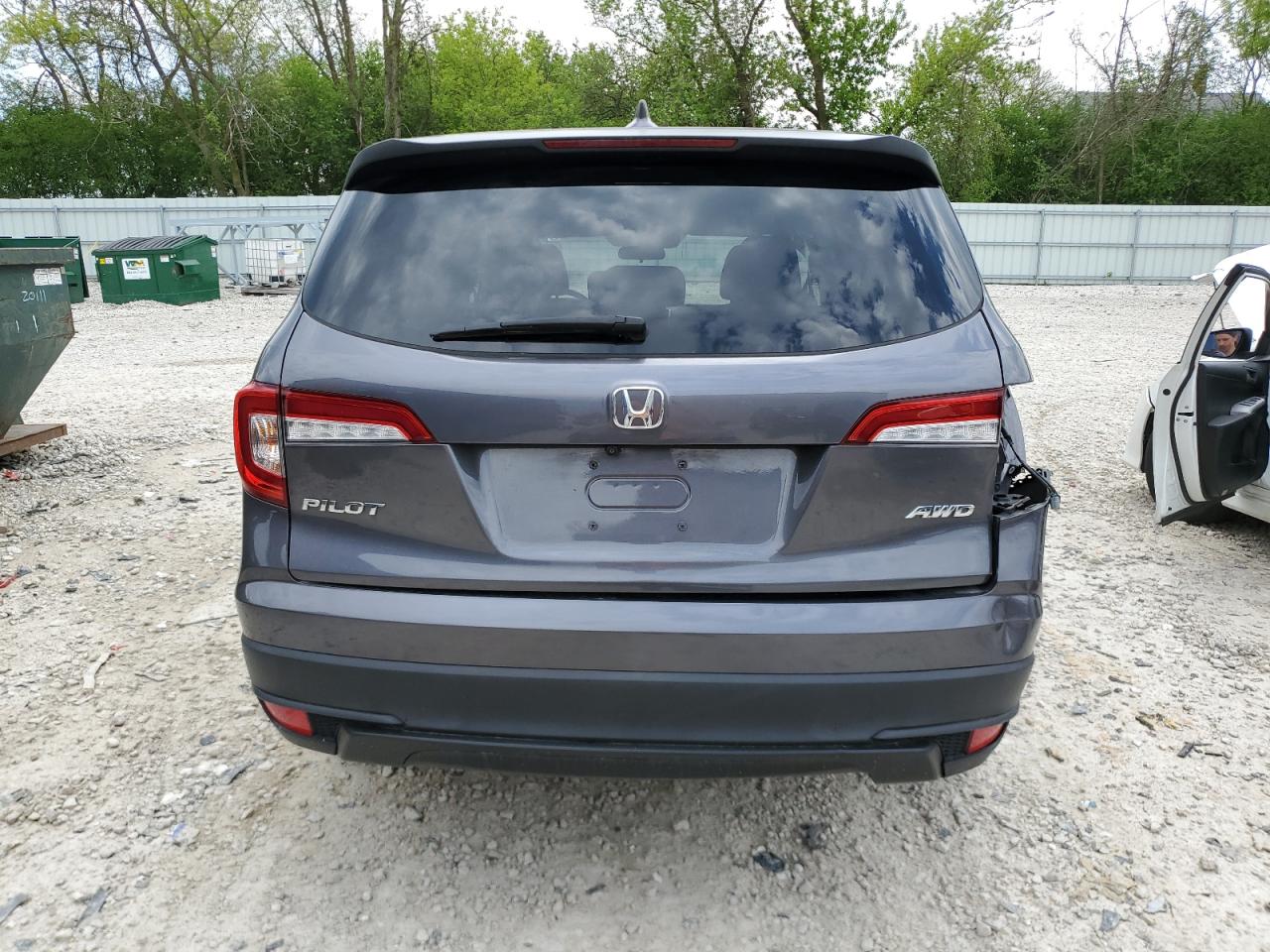 5FNYF6H11KB100050 2019 Honda Pilot Lx