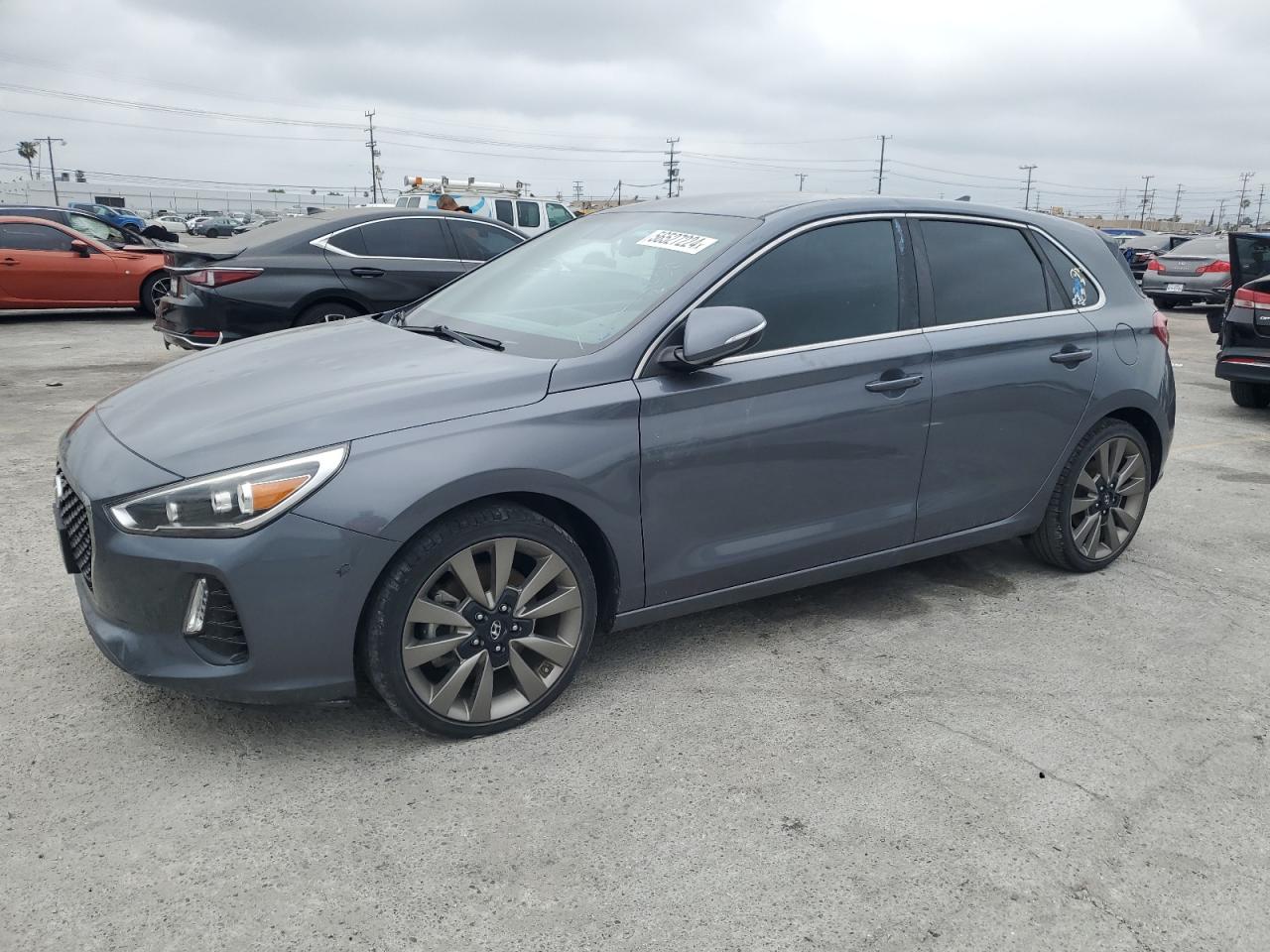 KMHH55LC1JU078817 2018 Hyundai Elantra Gt Sport