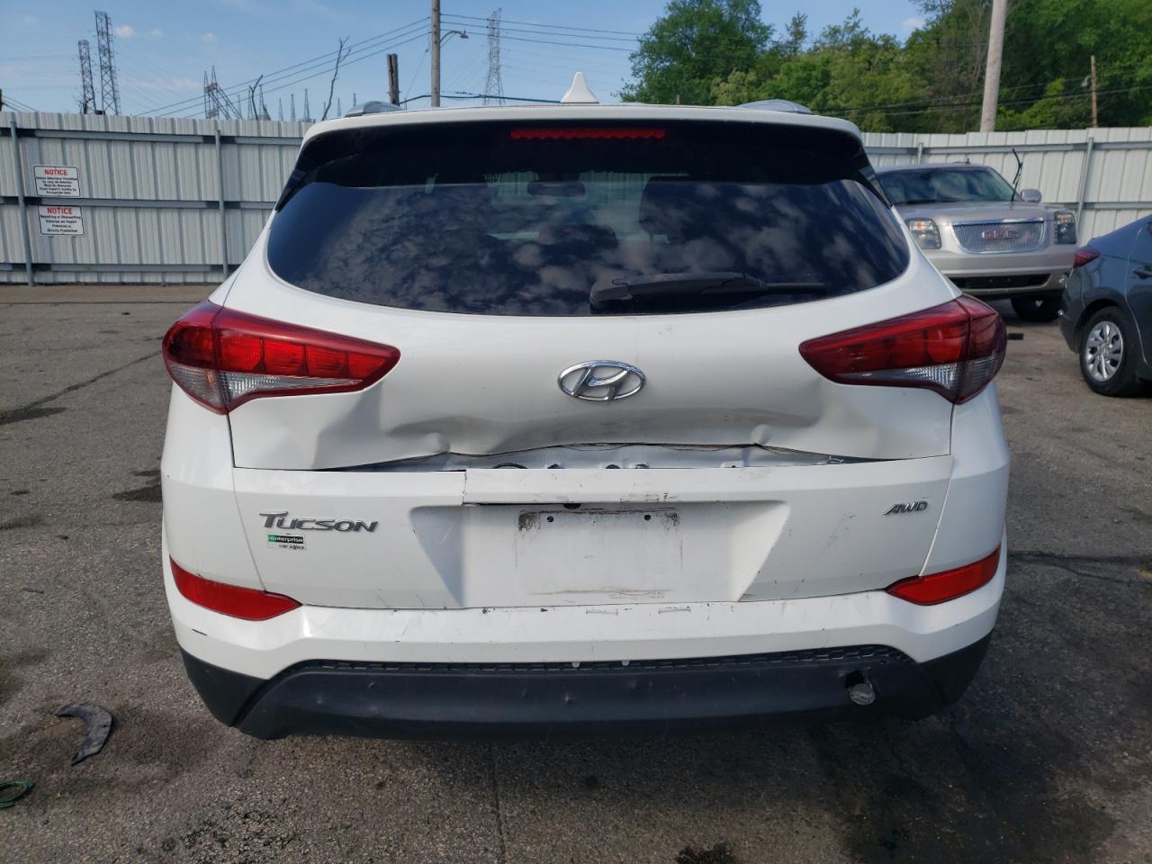 KM8J3CA46JU727938 2018 Hyundai Tucson Sel