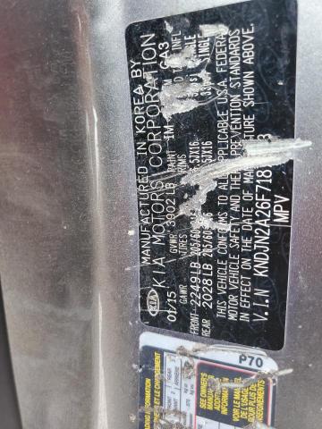 2015 Kia Soul VIN: KNDJN2A26F7187293 Lot: 53421674