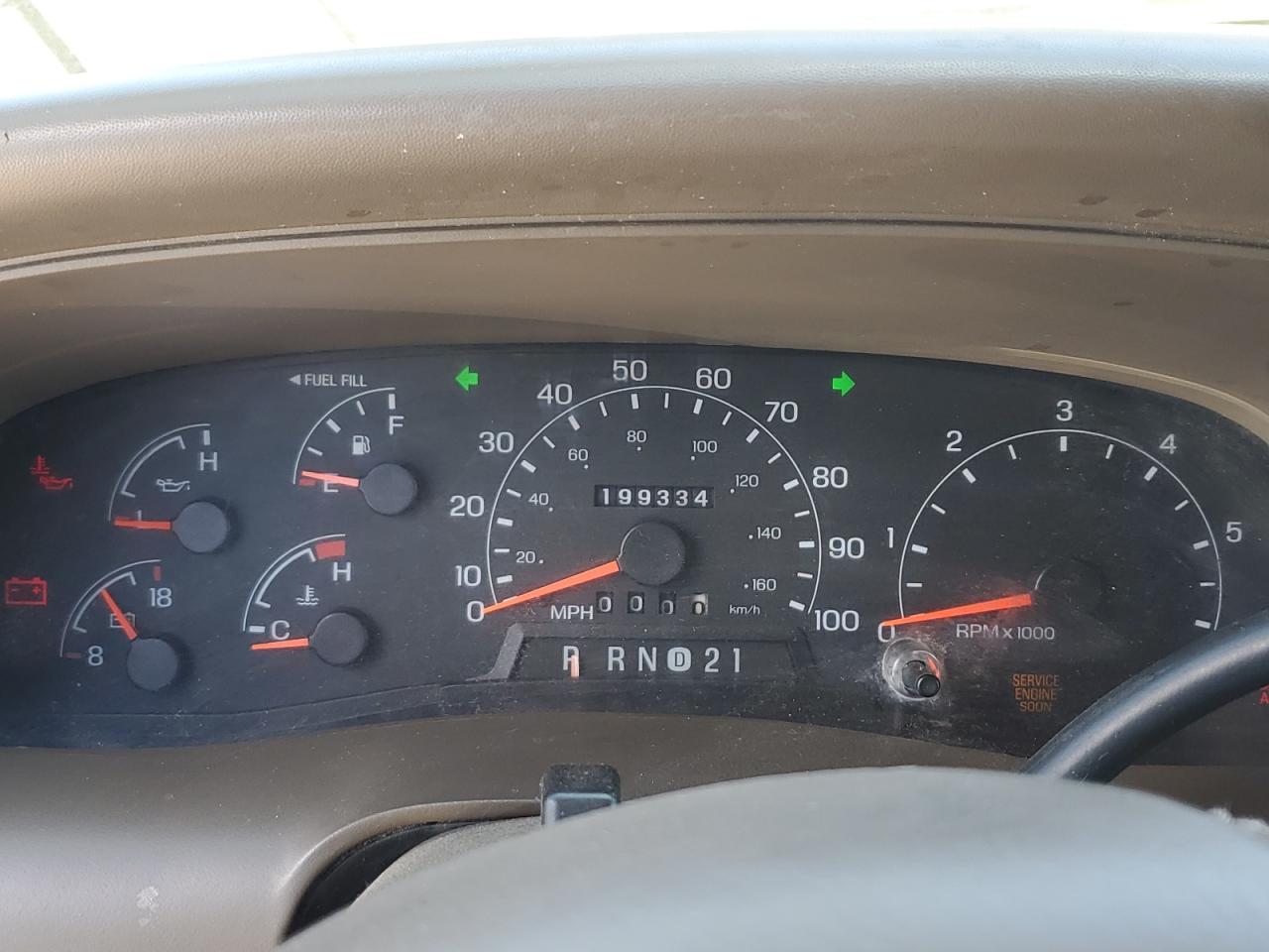 1FMNU43S71EA19174 2001 Ford Excursion Limited