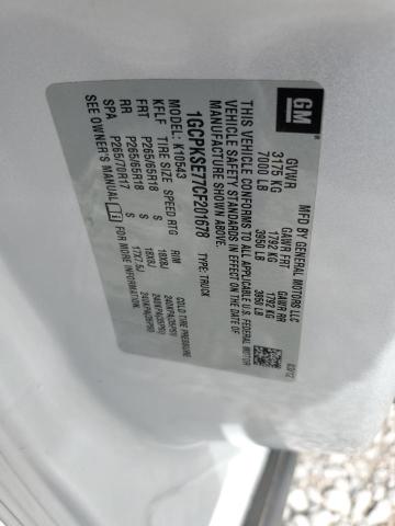 2012 Chevrolet Silverado K1500 Lt VIN: 1GCPKSE77CF201678 Lot: 54617504