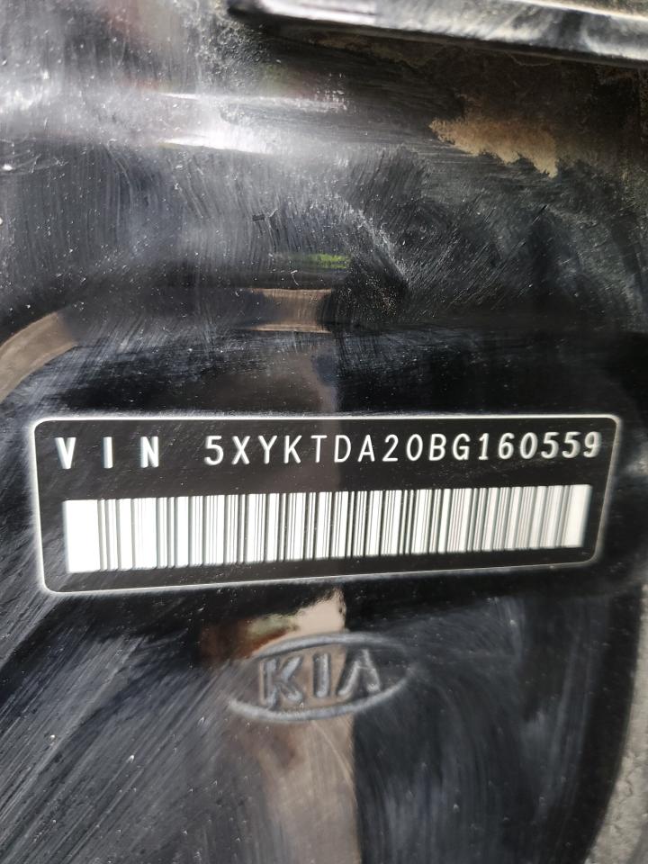 5XYKTDA20BG160559 2011 Kia Sorento Base