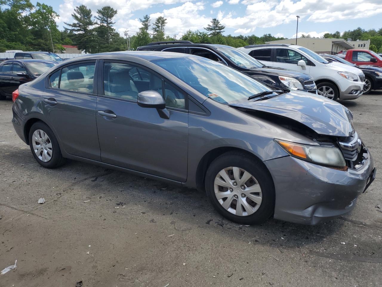 2012 Honda Civic Lx vin: 2HGFB2F57CH568654