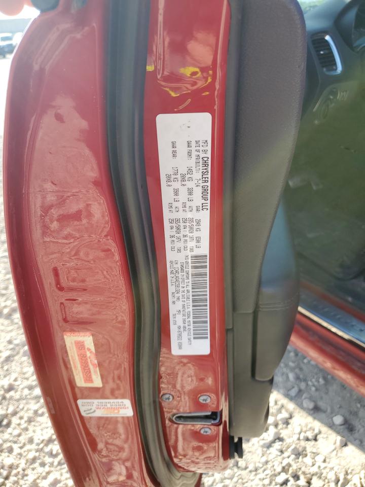 1C4RDJAG4EC591324 2014 Dodge Durango Sxt