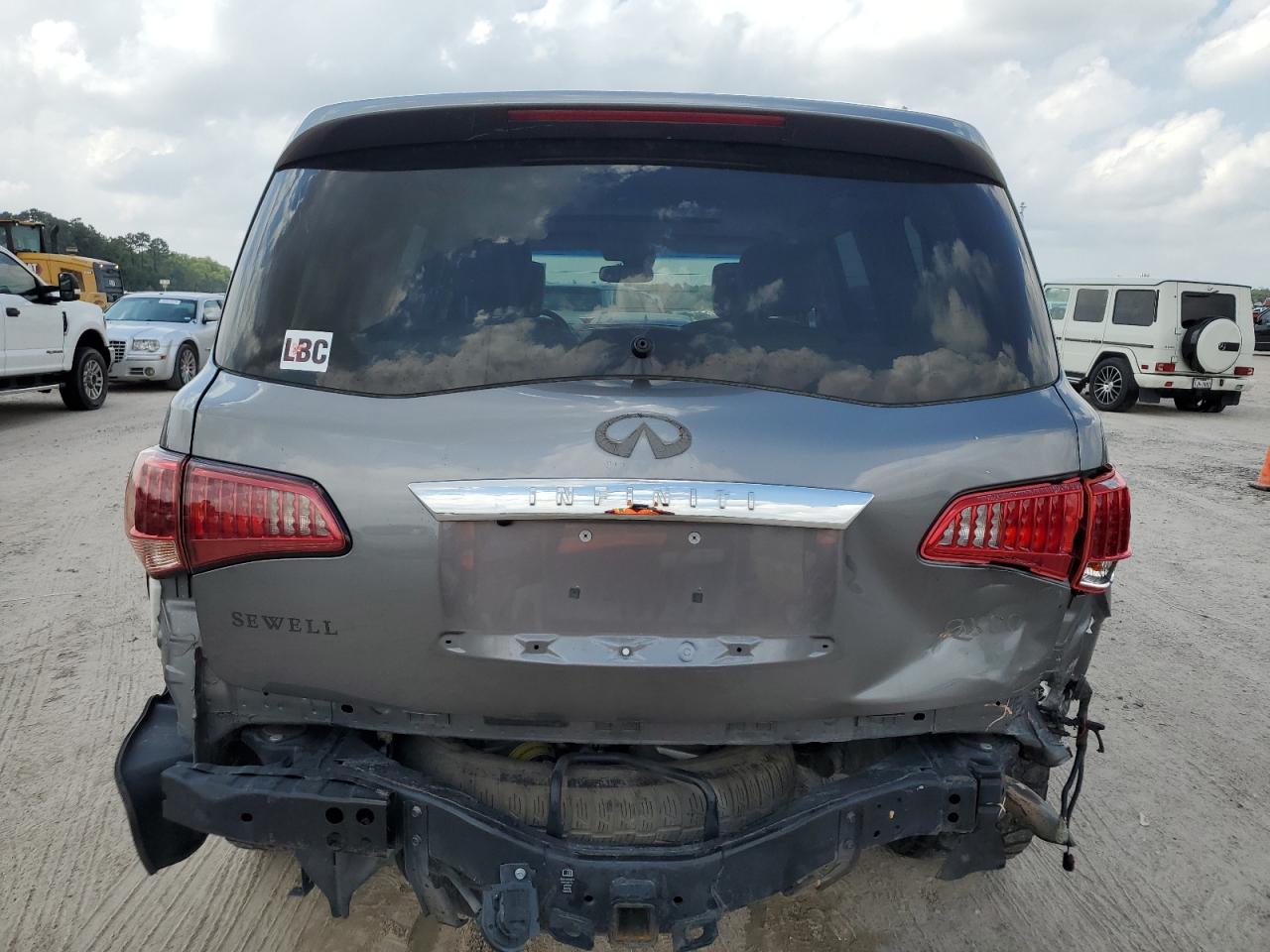 JN8AZ2NF6H9640938 2017 Infiniti Qx80 Base