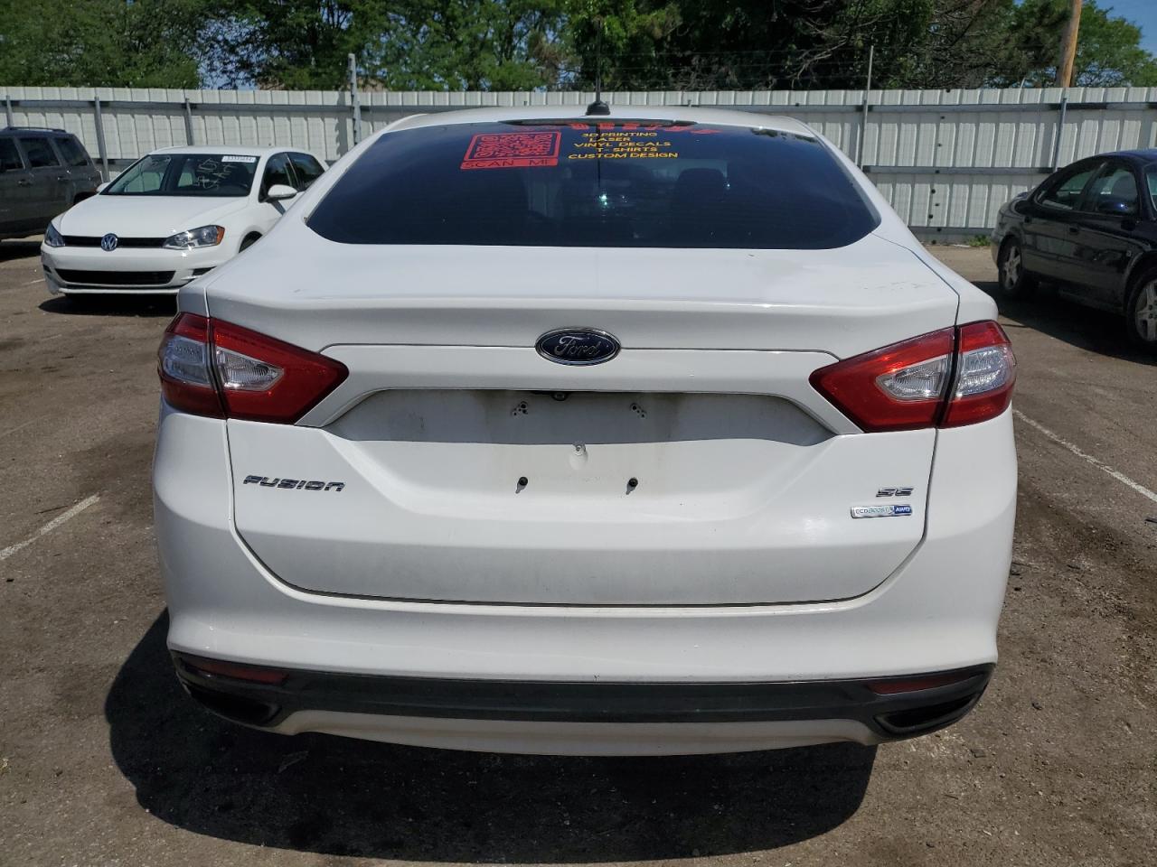 3FA6P0T98GR276927 2016 Ford Fusion Se