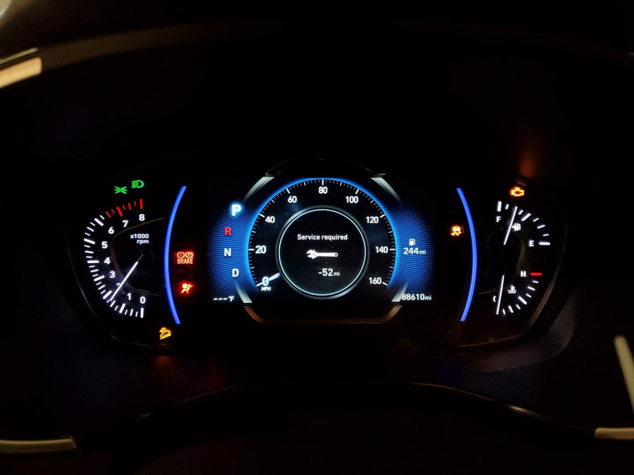 5NMS3CAD4LH212892 2020 Hyundai Santa Fe Sel