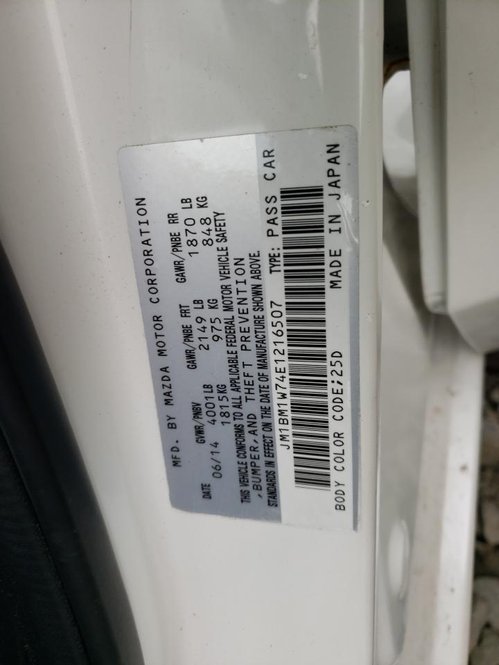 JM1BM1W74E1216507 2014 Mazda 3 Grand Touring