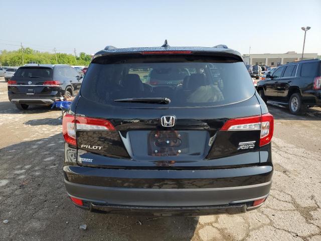 2021 Honda Pilot Se VIN: 5FNYF6H21MB022588 Lot: 54506944