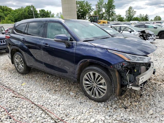 VIN 5TDFZRBH0MS099784 2021 Toyota Highlander, Platinum no.4