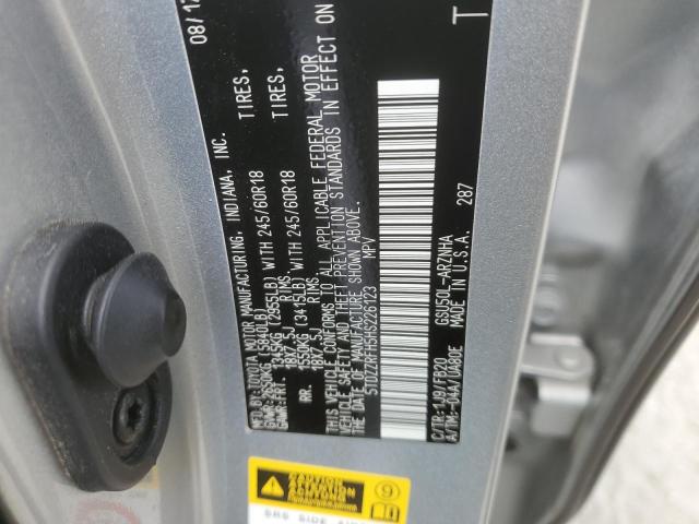 2017 Toyota Highlander Le VIN: 5TDZZRFH5HS226123 Lot: 56087694