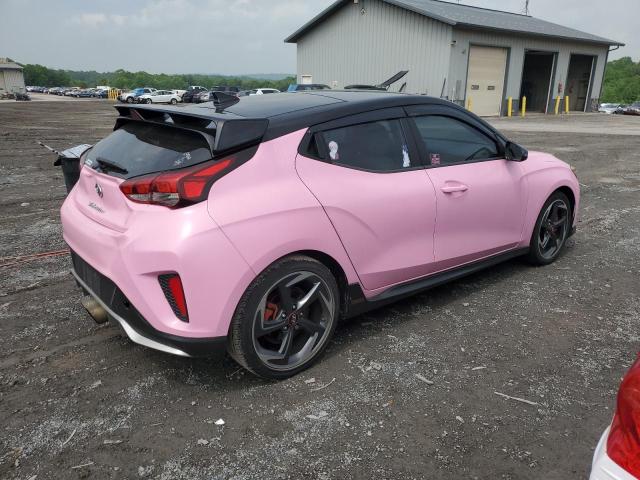 2019 Hyundai Veloster Turbo VIN: KMHTH6AB9KU011014 Lot: 54043624