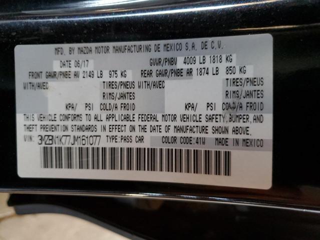 2018 Mazda 3 Sport VIN: 3MZBN1K77JM161077 Lot: 54469944
