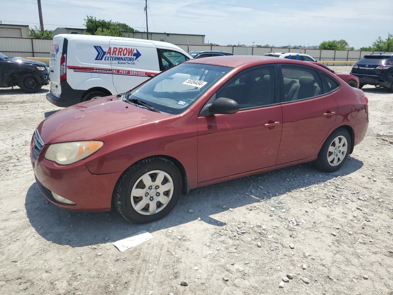 KMHDU46D18U357758 2008 Hyundai Elantra Gls