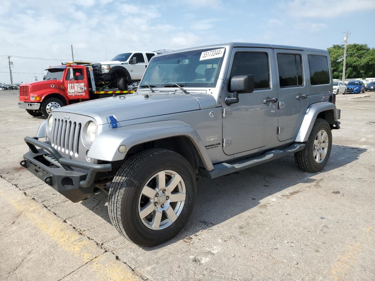 1C4BJWEG5EL103290 2014 Jeep Wrangler Unlimited Sahara