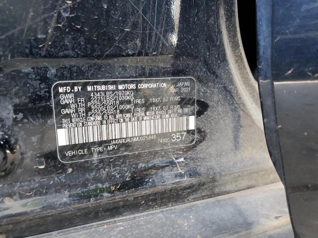 2021 Mitsubishi Outlander Sport Es VIN: JA4ARUAU9MU025846 Lot: 55444994