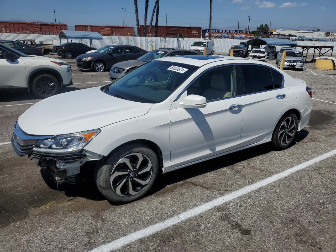 1HGCR2F84HA116109 2017 Honda Accord Exl