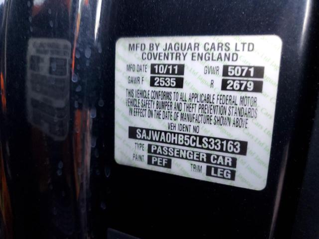 2012 Jaguar Xf Portfolio VIN: SAJWA0HB5CLS33163 Lot: 54458324