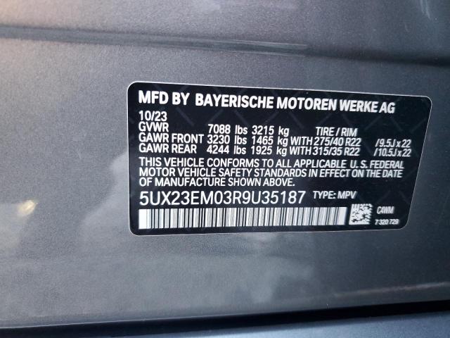 VIN 5UX23EM03R9U35187 2024 BMW X7, Xdrive40I no.13