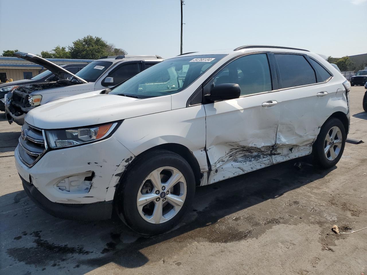 2015 Ford Edge Se vin: 2FMTK3G8XFBB89537