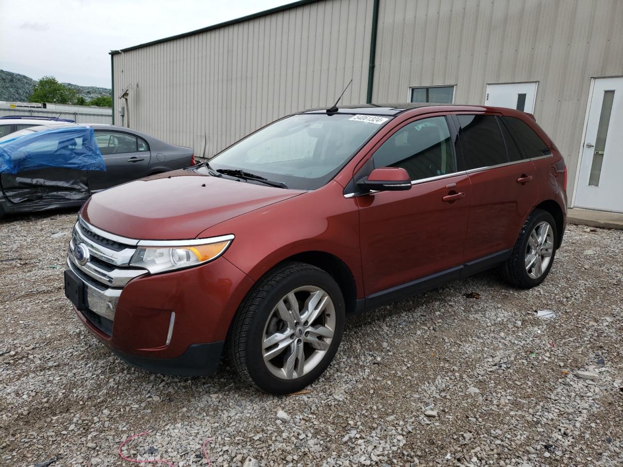 Lot #2645404757 2014 FORD EDGE LIMIT