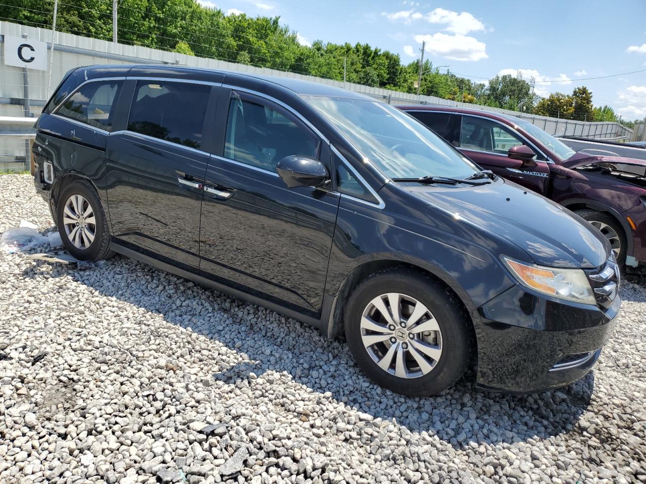 5FNRL5H43EB128552 2014 Honda Odyssey Ex