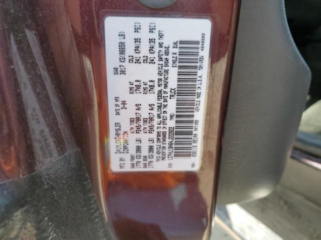 2004 Dodge Ram 1500 St VIN: 1D7HU18N64J222822 Lot: 55678224