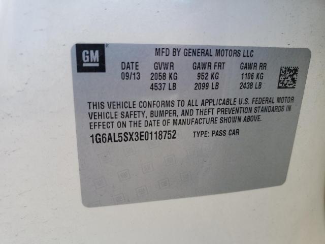 2014 Cadillac Ats Premium VIN: 1G6AL5SX3E0118752 Lot: 56229634