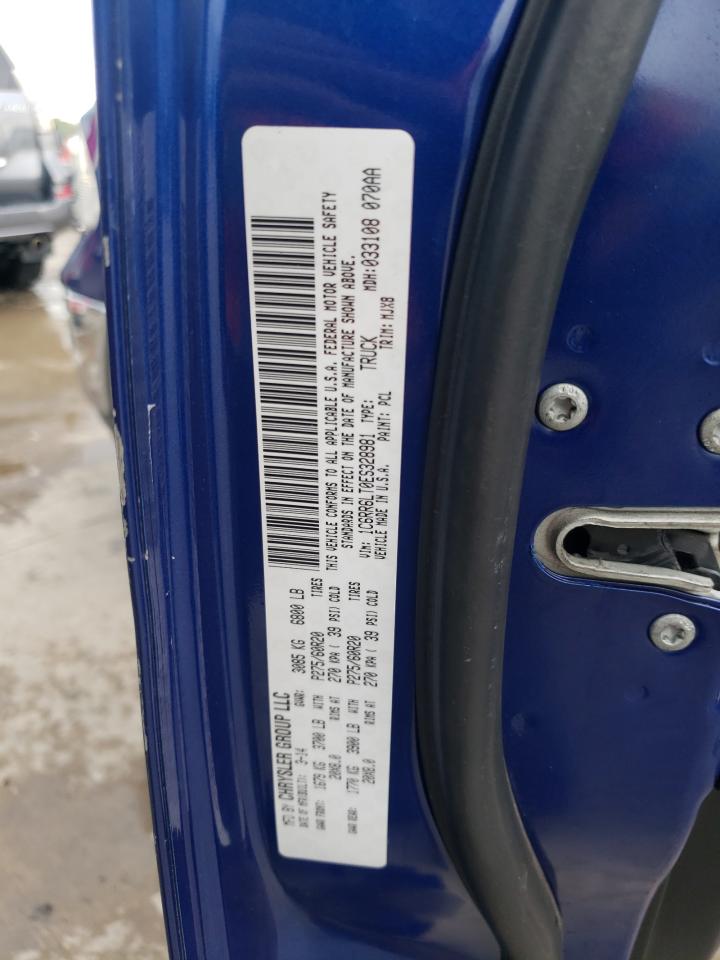 1C6RR6LT0ES328981 2014 Ram 1500 Slt