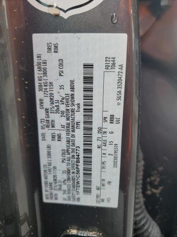 2023 FORD F150 SUPER - 1FTEW1C56PFB84773