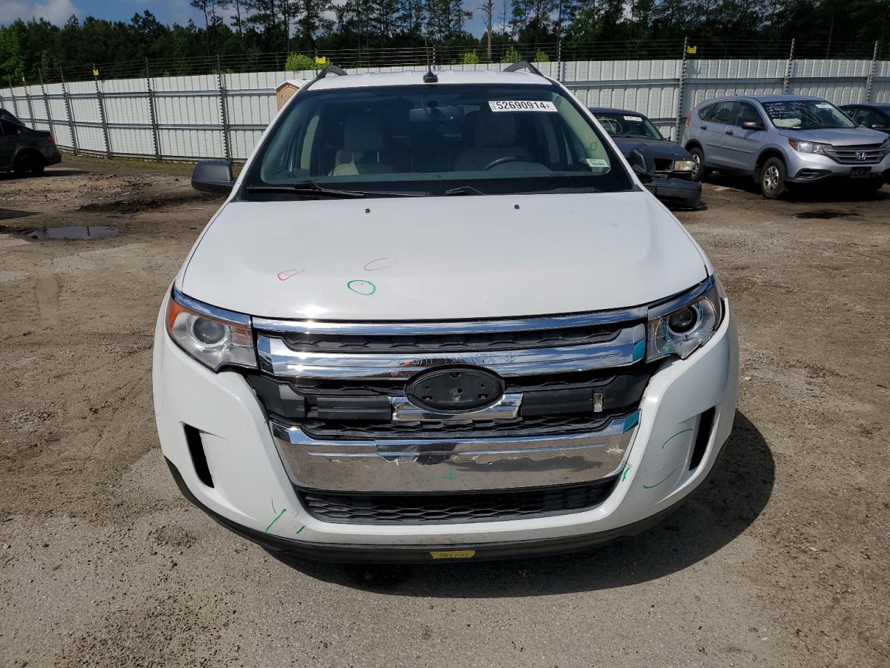 2FMDK3GC3EBB44561 2014 Ford Edge Se