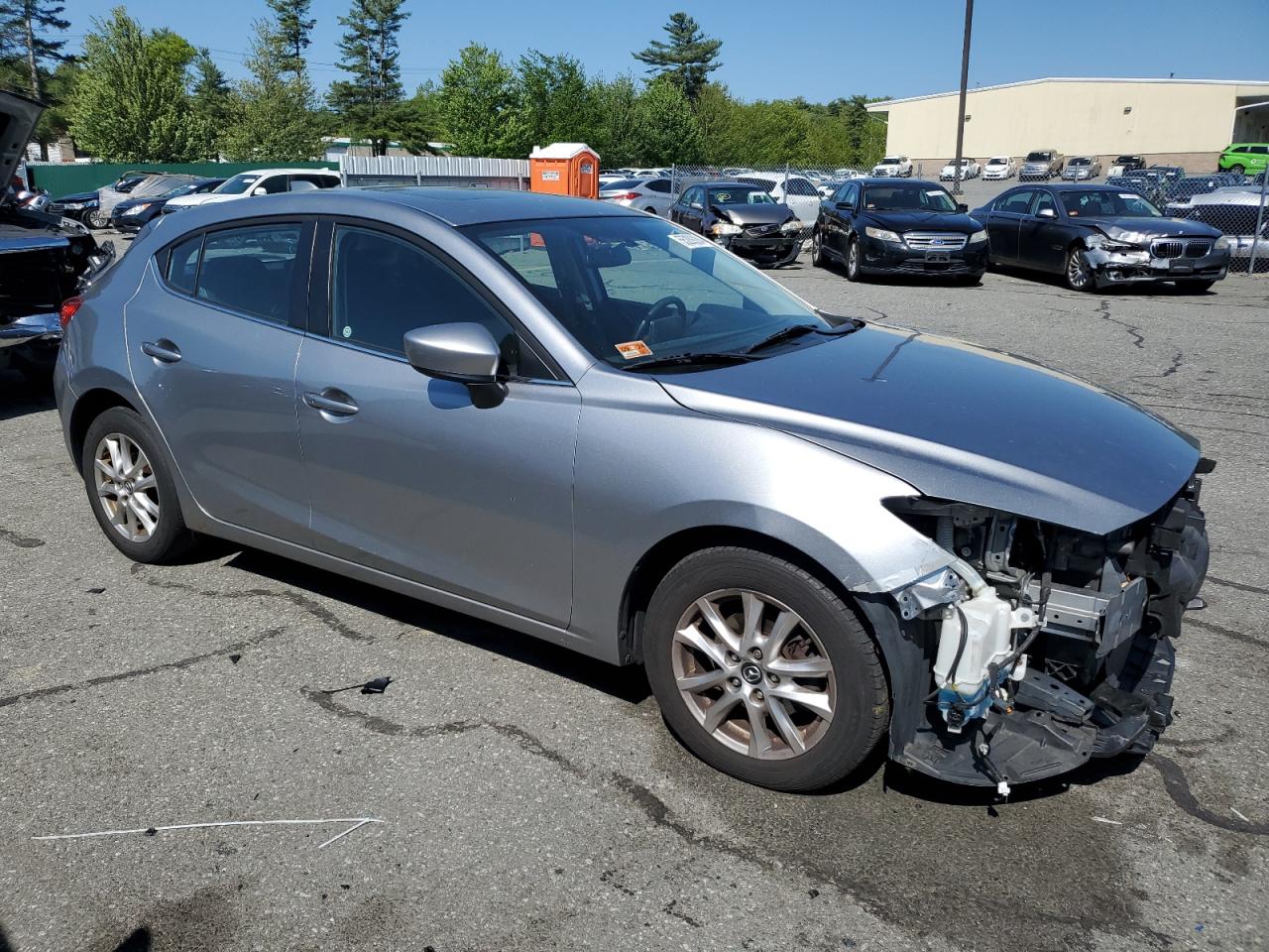 Lot #2904744148 2014 MAZDA 3 TOURING