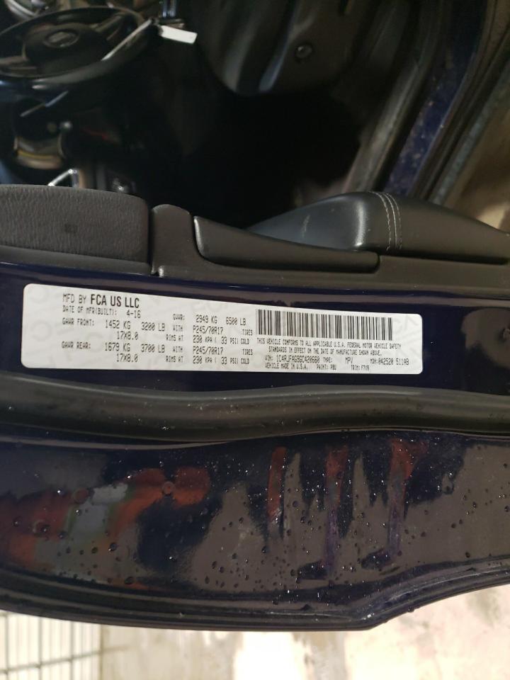 1C4RJFAG9GC420660 2016 Jeep Grand Cherokee Laredo