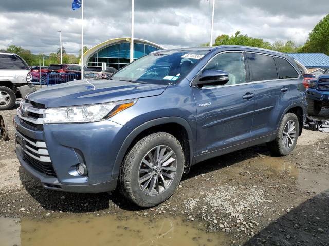 Lot #2537877821 2019 TOYOTA HIGHLANDER salvage car