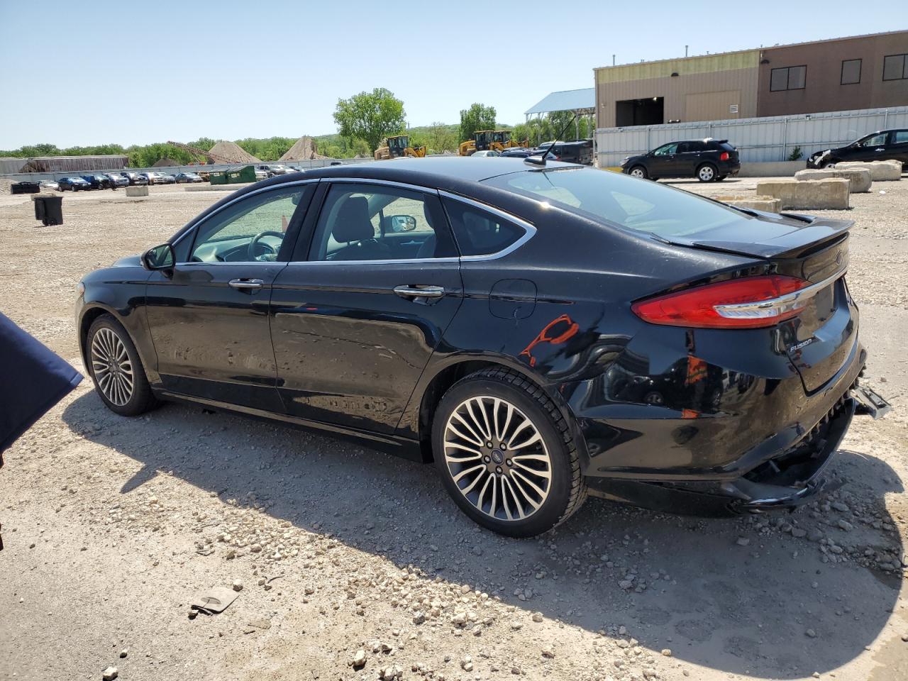 Lot #2621939288 2018 FORD FUSION TIT