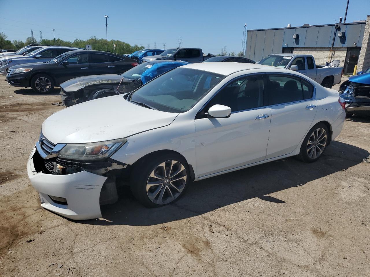 1HGCR2F58EA017181 2014 Honda Accord Sport