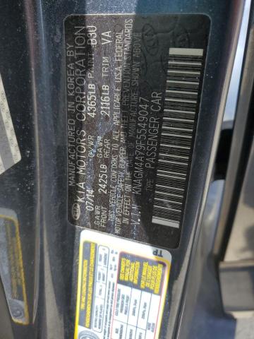 2015 KIA OPTIMA LX - KNAGM4A79F5549047