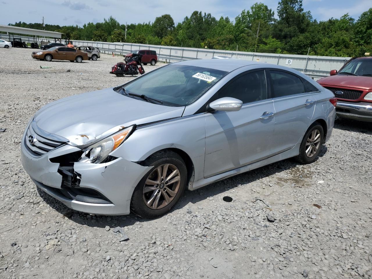 5NPEB4AC7EH825270 2014 Hyundai Sonata Gls