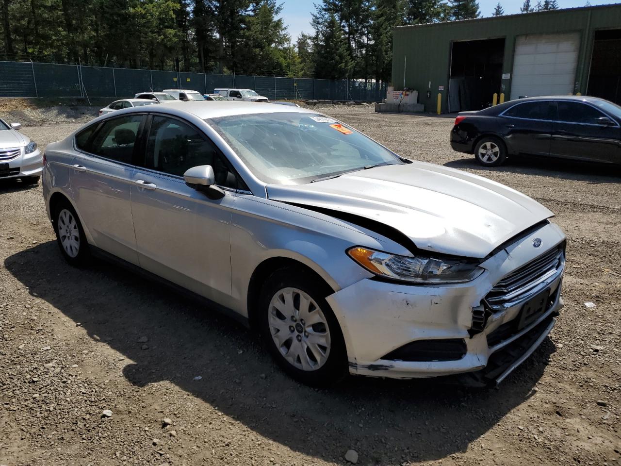 2013 Ford Fusion S vin: 3FA6P0G75DR161951